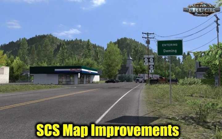 Scs Map Improvements V1.1.260 ATS 1.44