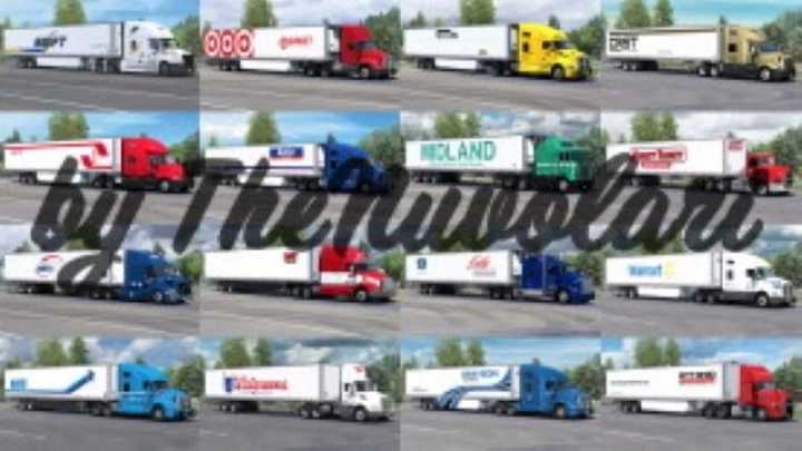 Scs Software 53Ft Trailer Skin Pack V1.2.5 ATS 1.40.x