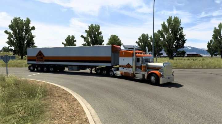 Scs Truck & Trailer Base Game Company Skins V2.0 ATS 1.41.x