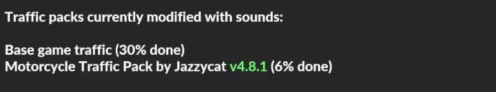 Sound Fixes Pack Open Beta Only V22.71 ATS 1.46