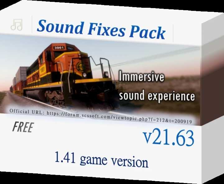 Sound Fixes Pack V21.63 ATS 1.41.x