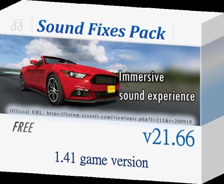 Sound Fixes Pack V21.66 ATS 1.41.x