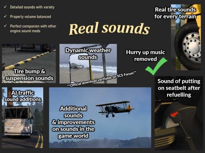 Sound Fixes Pack V21.84 ATS 1.42.x