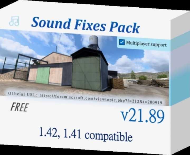 Sound Fixes Pack V21.89 ATS 1.42.x
