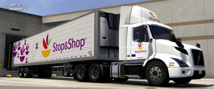 Stop And Shop Volvo Vnr Combo Pack V1.0 ATS 1.40.x