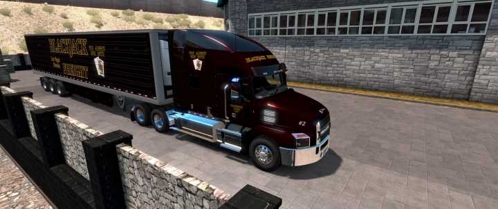 Полный мод Blackjack Freight Co V1 для ATS 1.40.x.