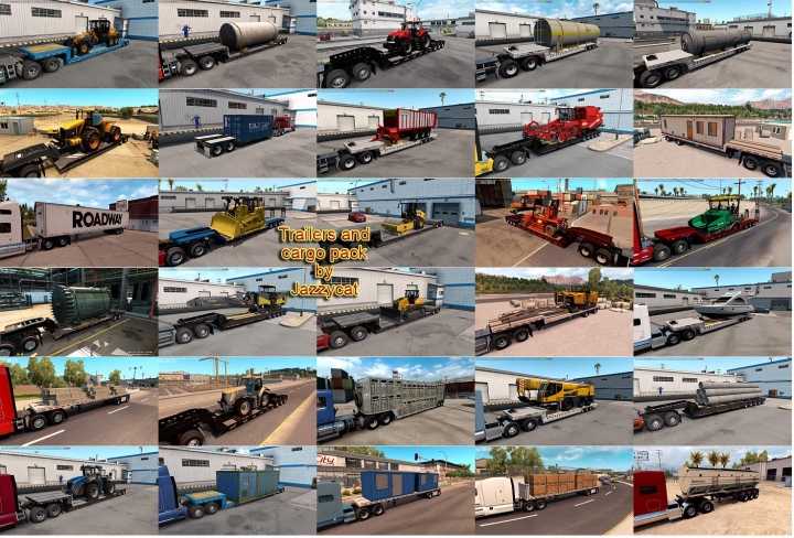 Trailers And Cargo Pack V4.5 ATS 1.41.x