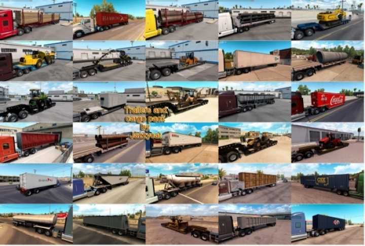 Trailers And Cargo Pack V4.8 ATS 1.42.x
