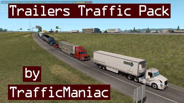 Trailers Traffic Pack V6.0 ATS 1.45