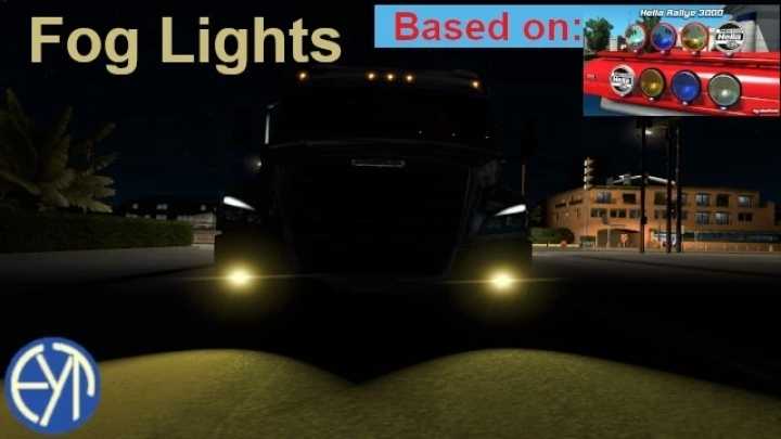 Truck Bumpers Fog Lights ATS 1.43.x