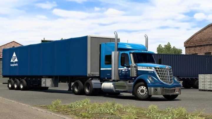 Truck & Trailer Skins Super Mega-Pack (Georgia-Pacific) V1.0 ATS 1.41.x