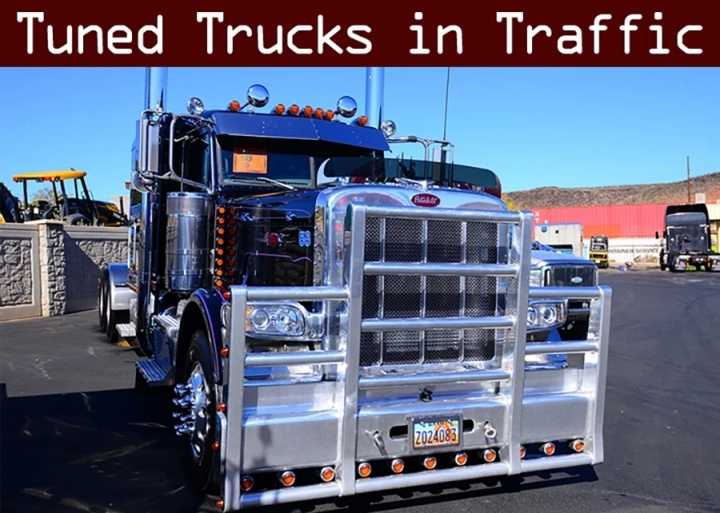 Tuned Truck Traffic Pack By Trafficmaniac V2.1.1 ATS 1.45