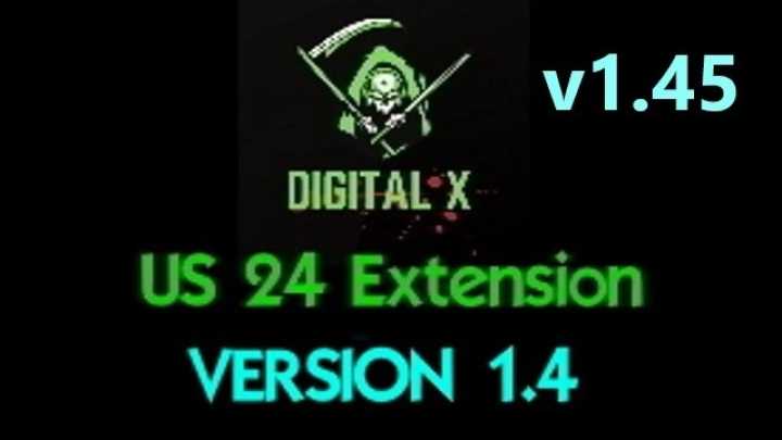 Us 24 Extension Map Addon ATS 1.45