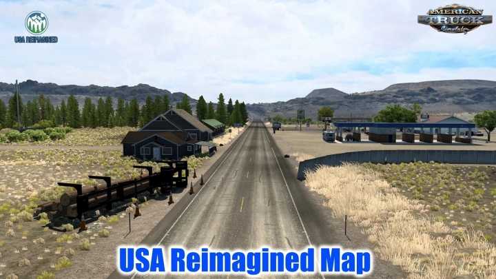 USA Reimagined Map V1.1 ATS 1.41.x