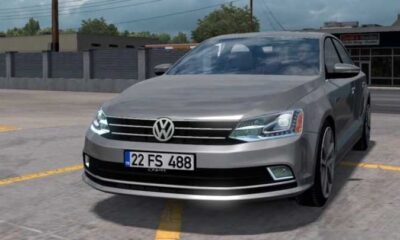 Volkswagen Jetta 2018 + Мод для интерьера V2.0 для ATS1.44.