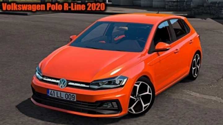 Volkswagen Polo R-Line 2020 + Interior V1.9.1 ATS 1.43.x