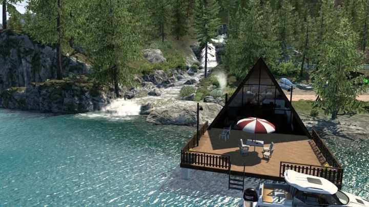 Washington Lake Cabin (A-Frame) V1.04 ATS 1.46