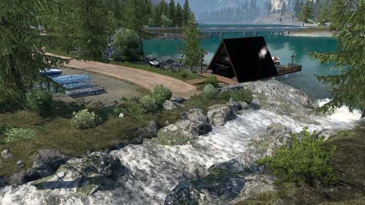 Washington Lake Cabin (A-Frame) V1.04 ATS 1.46