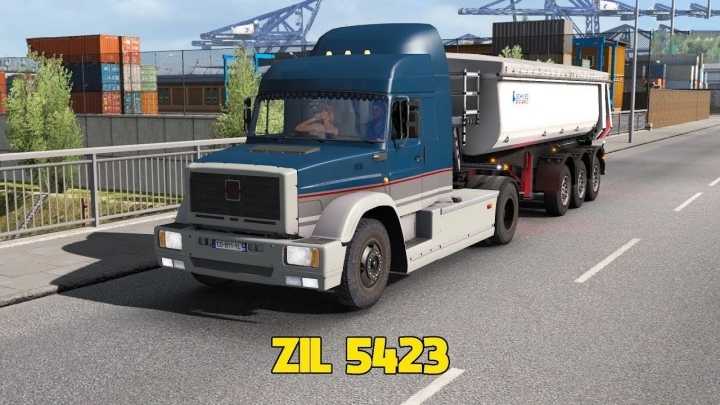 Zil 5423 Mmz Truck + Interior V3.5 ATS 1.43.x