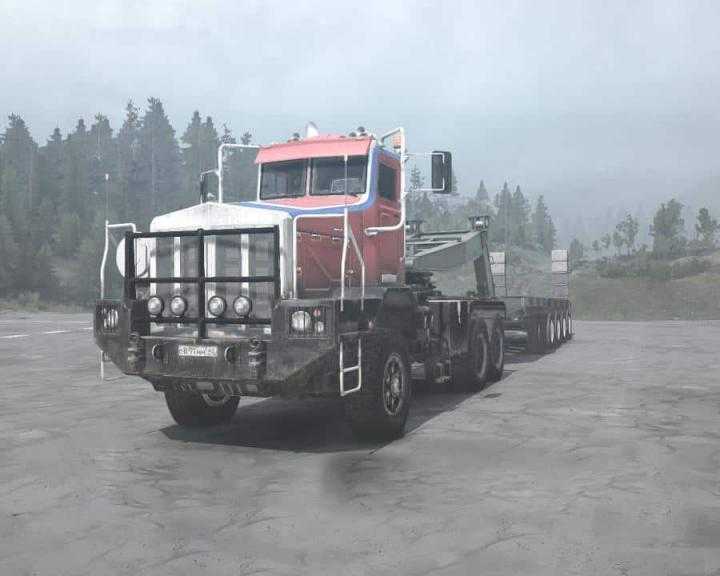 SpinTires Mudrunner – Камаз 63501 - Переделанный грузовик V1
