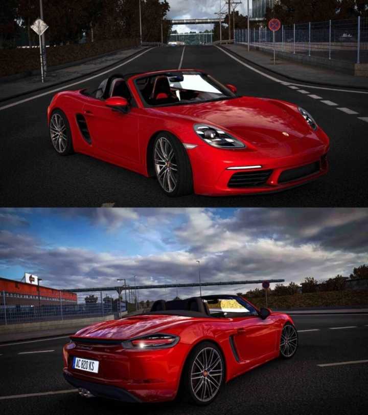 2016 Porsche 718 Boxster S ETS2 1.45