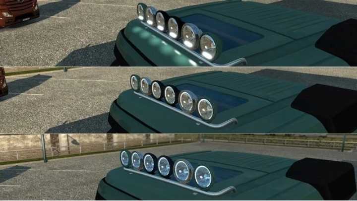 50Kedas Hella Chromium Lamp Rework V1.1 ETS2 1.44