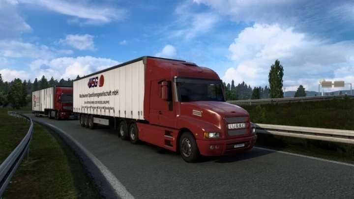 Ai Truck Traffic Pack V2.1 ETS2 1.45