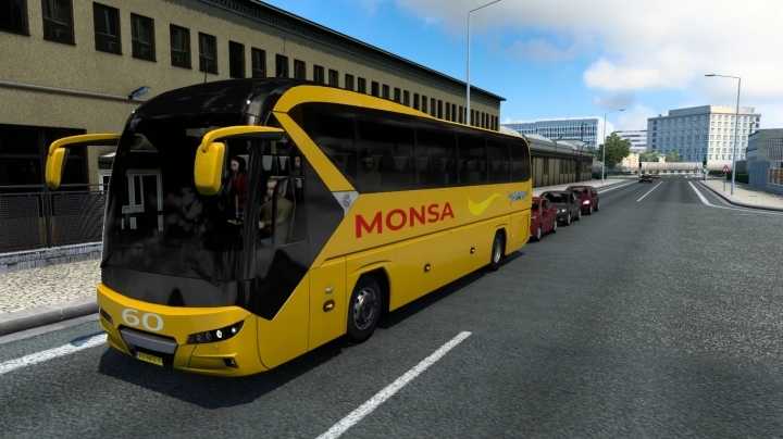 Al Traffic 10 Skins Bus V1.0 ETS2 1.45