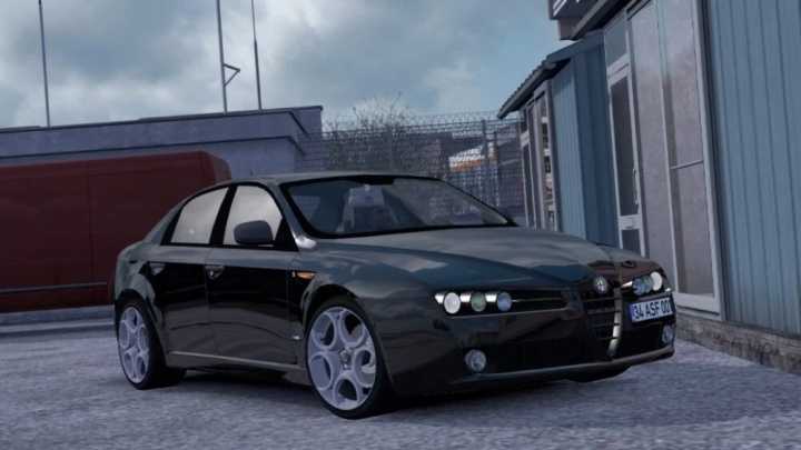 Alfa Romeo 159 V1R110 мод для ETS2 1.45.