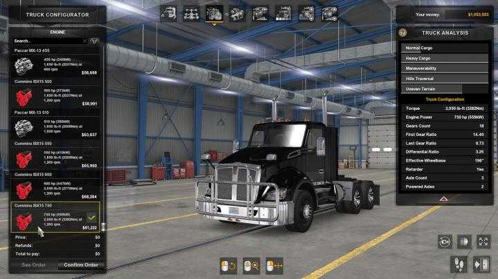 All In One Engines Chassis Transmissions V1.0 ATS 1.40.x