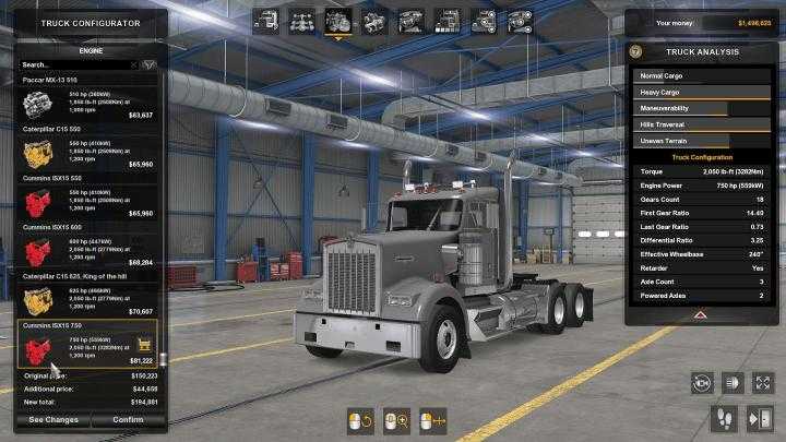 All In One Engines Chassis Transmissions V1.0 ATS 1.40.x