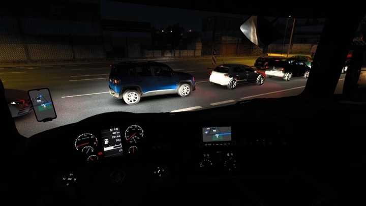 Apple Maps Navigation Pack V1.0 ETS2 1.45