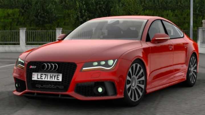 Audi Rs7 Sportback 2013 4G8 V4.3 ETS2 1.46