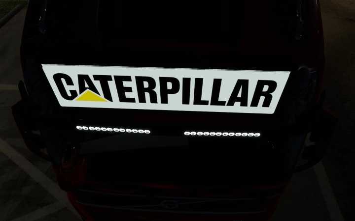 Big Lightbox Volvo Fh5 2020 Caterpillar V1.0 ETS2 1.44.x