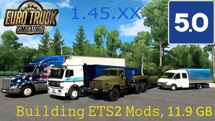 Big Mod Pack V5.0 ETS2 1.45