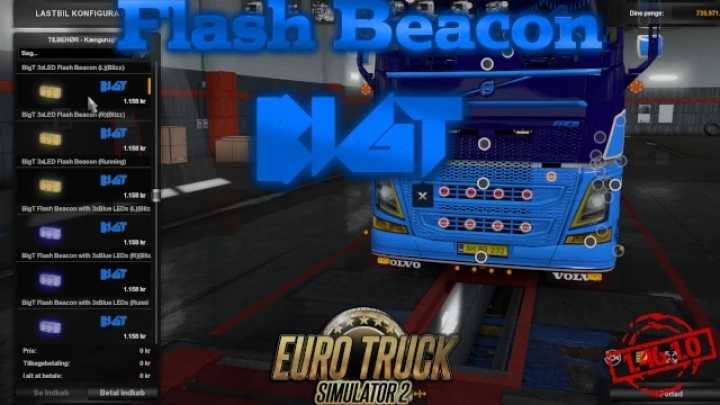 Bigt Flash Beacon ETS2 1.46