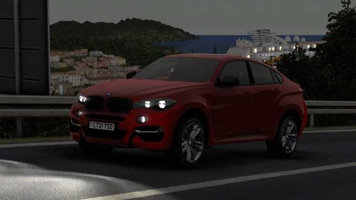 Bmw X6 M50D F16 V2.5 ETS2 1.45