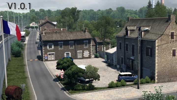 Bourges Updated V1.0.1 ETS2 1.45