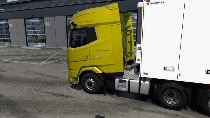 Bussbygg Euromax With Cables V1.1 ETS2 1.43.x