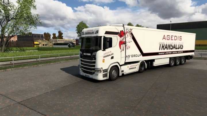 Combo Skin Agedis Transaldis V1.0 ETS2 1.45