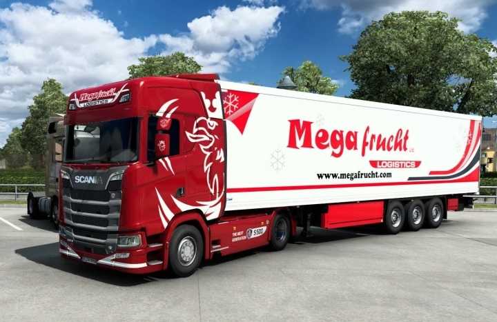 Combo Skin Mega Frucht V1.0 ETS2 1.44