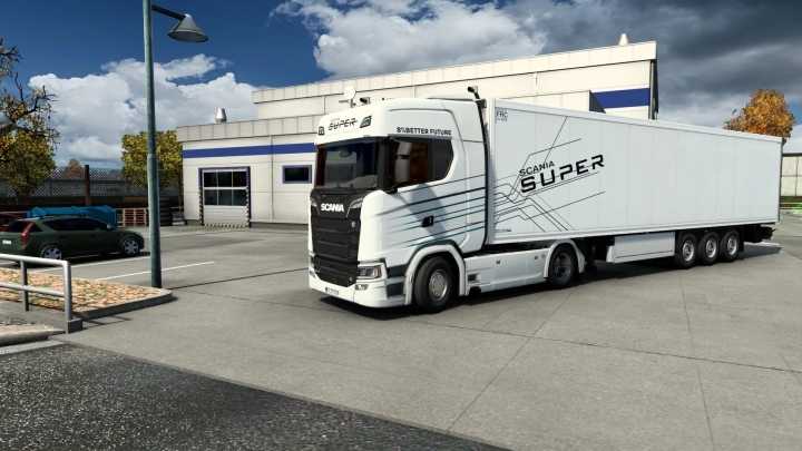 Combo Skin Scania Super V1.0 ETS2 1.45