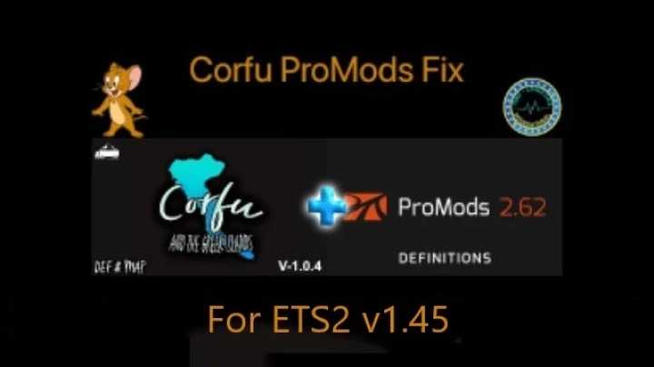 Corfu Promods Fix ETS2 1.45