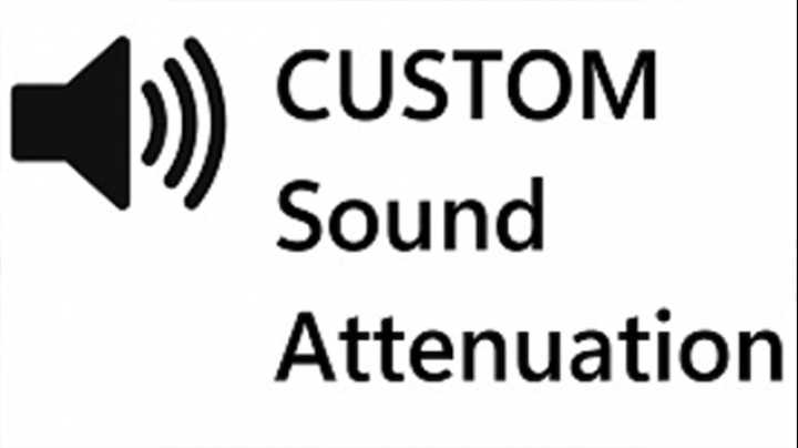 Custom Sound Attenuation ETS2 1.43.x