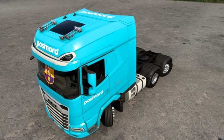 Daf 2021 Postnord Skin V1.0 ETS2 1.46