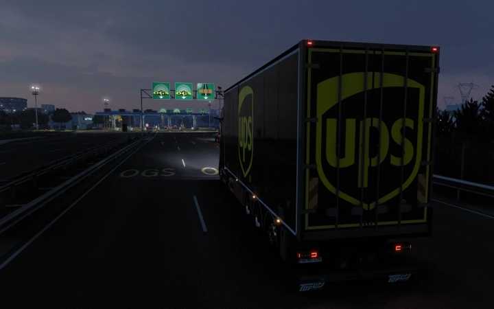 Daf 2021 Tandem Vak Ups Skin V1.0 ETS2 1.44.x