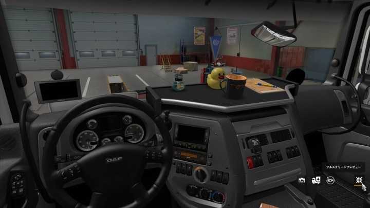 Daf Interior Pack V1.0 ETS2 1.45