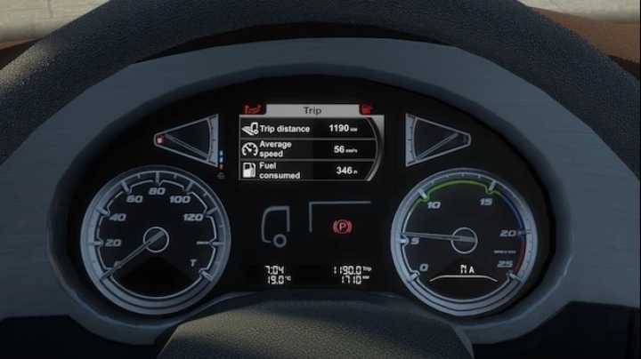 Daf Xf 106 Improved Dashboard V1.0 ETS2 1.45