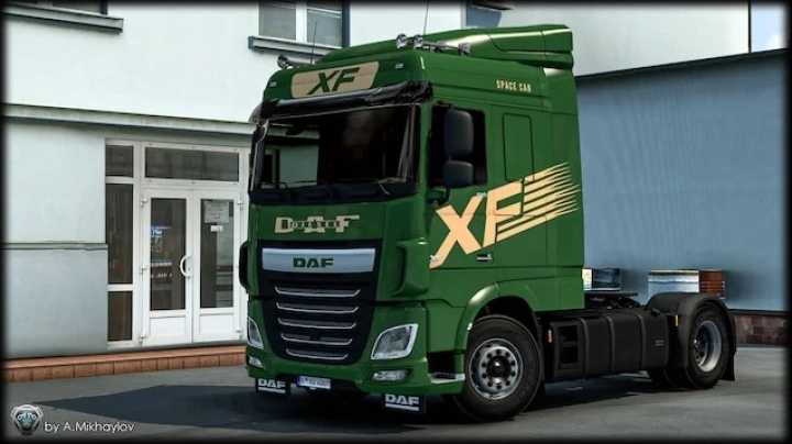 Daf Xf 106 Multicolor Skinpack V1.0 ETS2 1.45