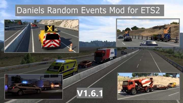 Daniels Random Events V1.6.1 ETS2 1.45
